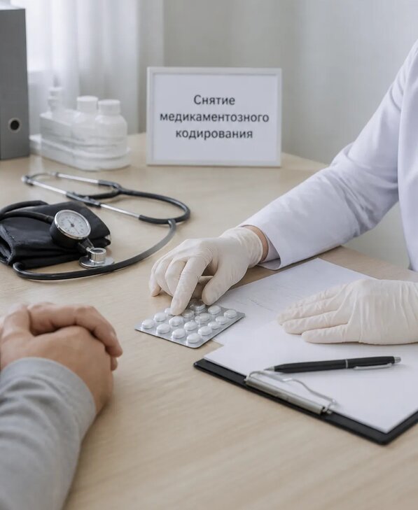 Снятие медикаментозного кодирования в Великом Устюге от 5090 р. | Медзона